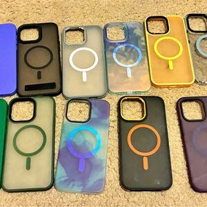 Assorted iPhone Cases with MagSafe Compatibility